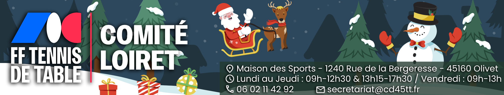 Comité du Loiret de Tennis de Table